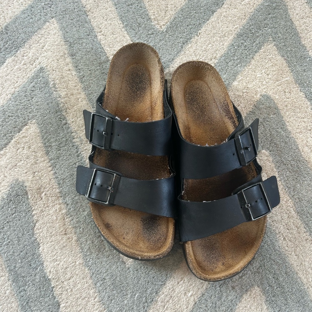 Black Birkenstocks